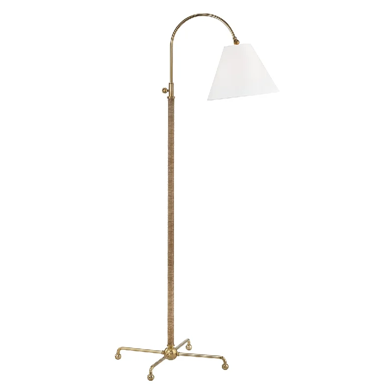 Bohemian Inspired Floor Lamp for Eclectic Home DecorCurves No.1 Floor Lamp | Mark D. Sikes x Hudson Valley Lighting