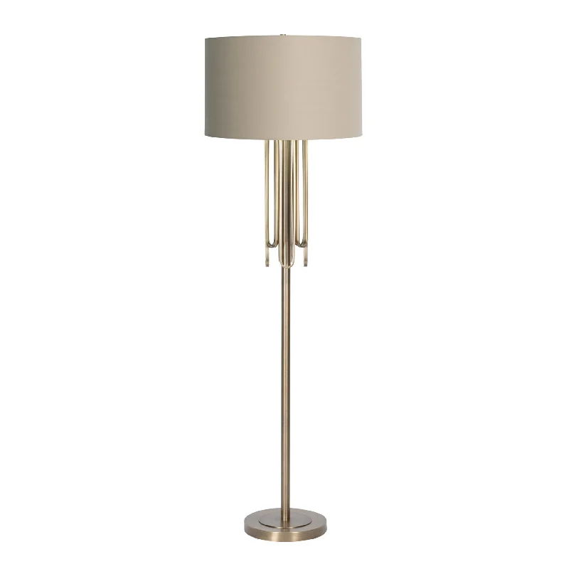 Industrial Style Floor Lamp with Exposed Bulbs for Loft ApartmentsDeanna Floor Lamp