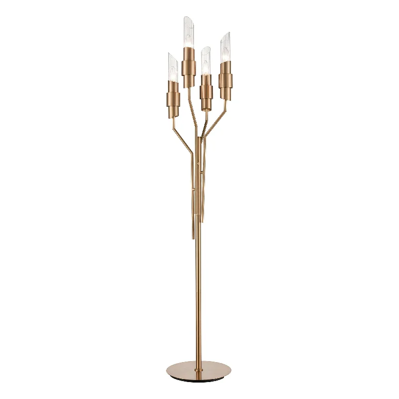 Bohemian Inspired Floor Lamp for Eclectic Home DecorCarisbrooke 64" High 4-Light Floor Lamp