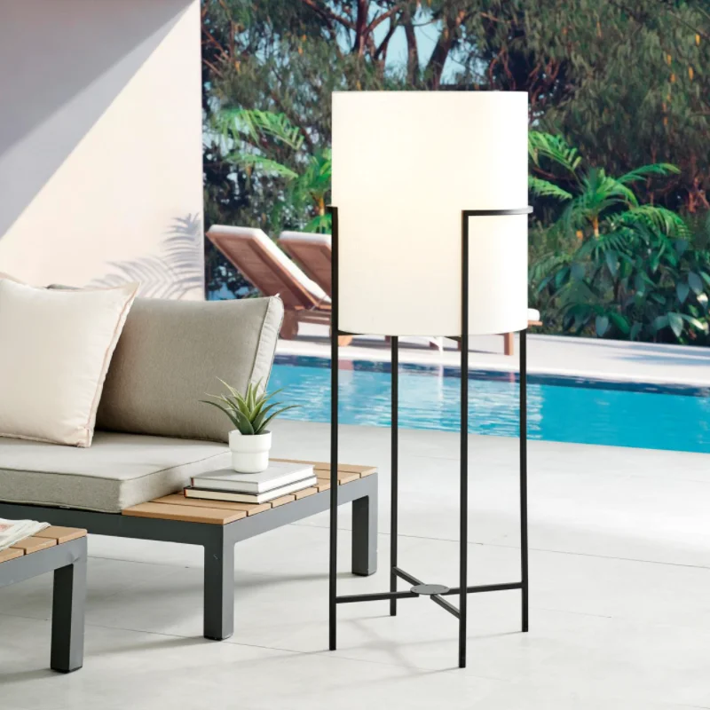 Smart Floor Lamp with Voice Control and Bluetooth ConnectivityGarridan Wireless Floor Lamp