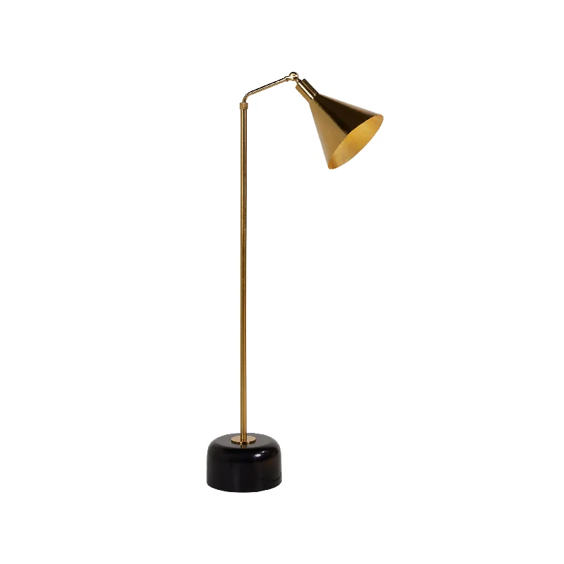 Metal Floor Lamp with a Matte Black Finish for a Sleek LookIrving Floor Lamp (Wholesale)