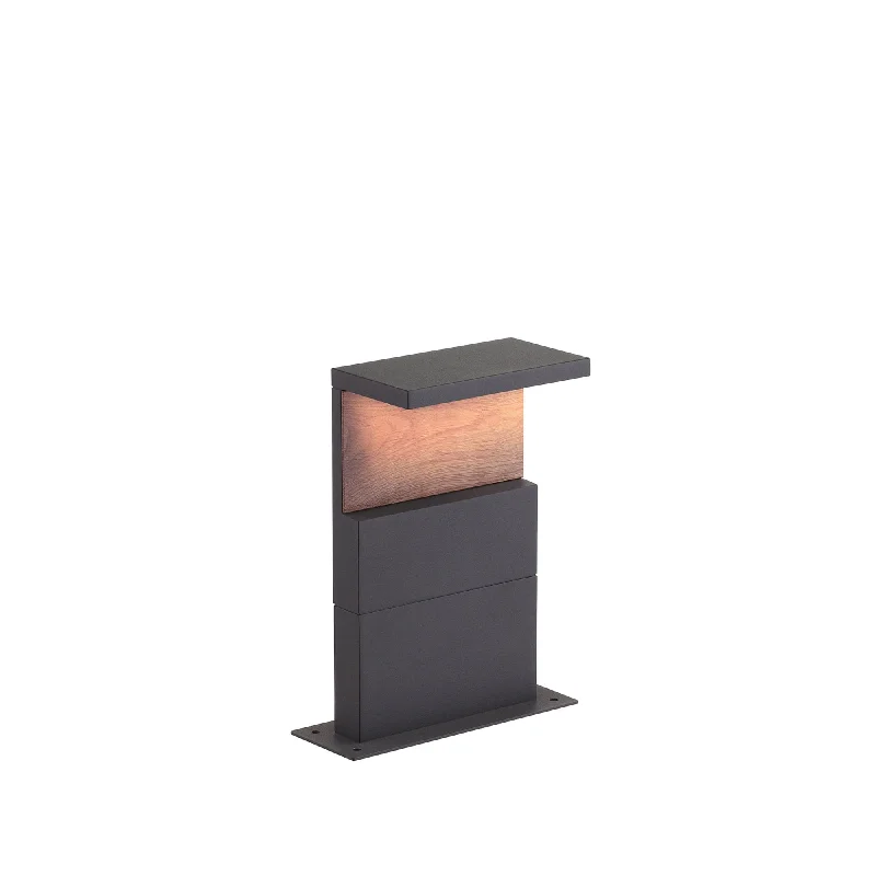 Marble Base Floor Lamp for a Touch of LuxuryMantra M6771 Ruka Outdoor Floor Lamp Small 13W LED Anthracite/Walnut