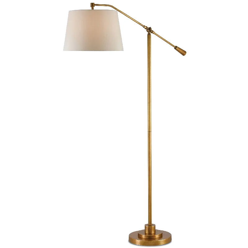 USB Charging Port Floor Lamp for Convenient Device ChargingMaxstoke Brass Floor Lamp