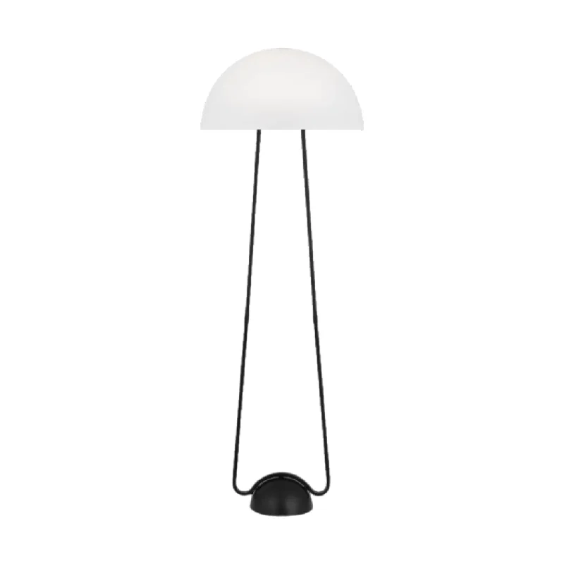 Glass Floor Lamp with Frosted Shades for Soft Diffused LightNido Floor Lamp