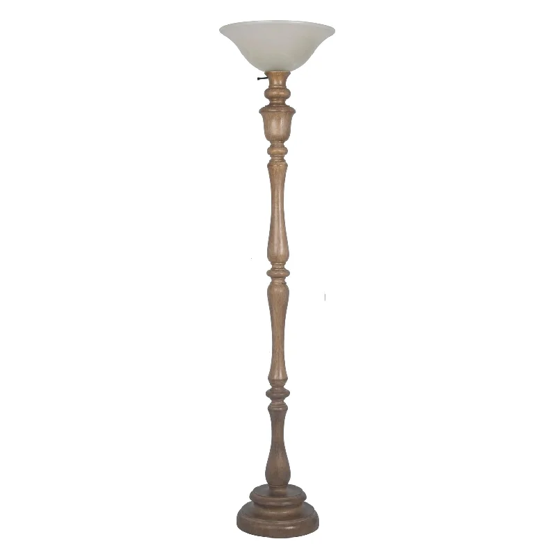 USB Charging Port Floor Lamp for Convenient Device ChargingPolyresin 69" Floor Lamp - N/A