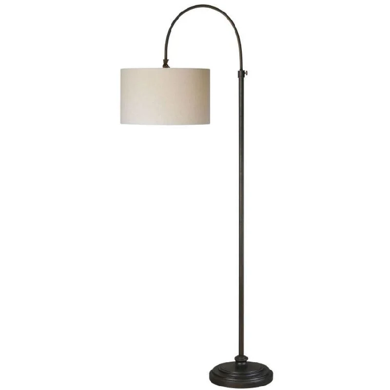 Fabric Floor Lamp with a Linen Shade for a Relaxed AestheticRenata Floor Lamp