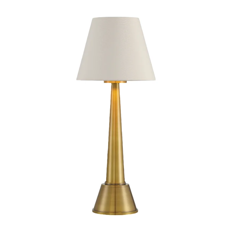 USB Charging Port Floor Lamp for Convenient Device ChargingSaunter Brass Cordless Table Lamp