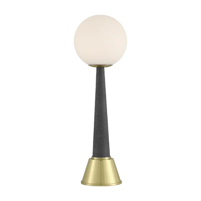 Wood Floor Lamp with Natural Grain for a Warm and Organic FeelSortie Brass Cordless Table Lamp