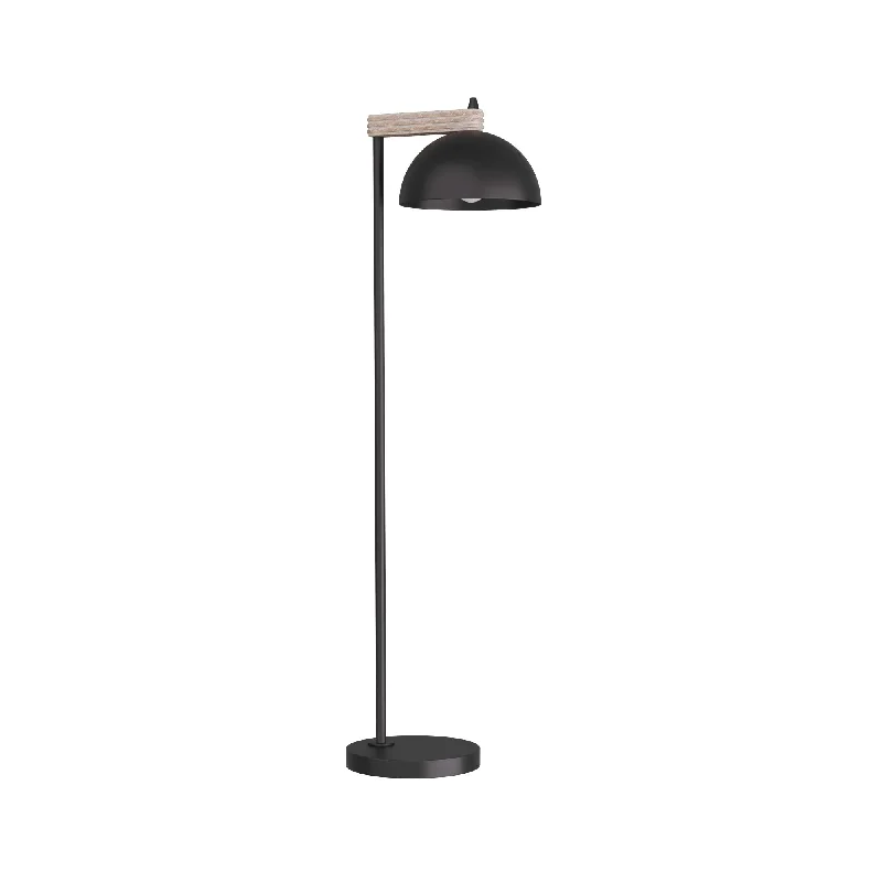 Metal Floor Lamp with a Matte Black Finish for a Sleek LookThea Floor Lamp