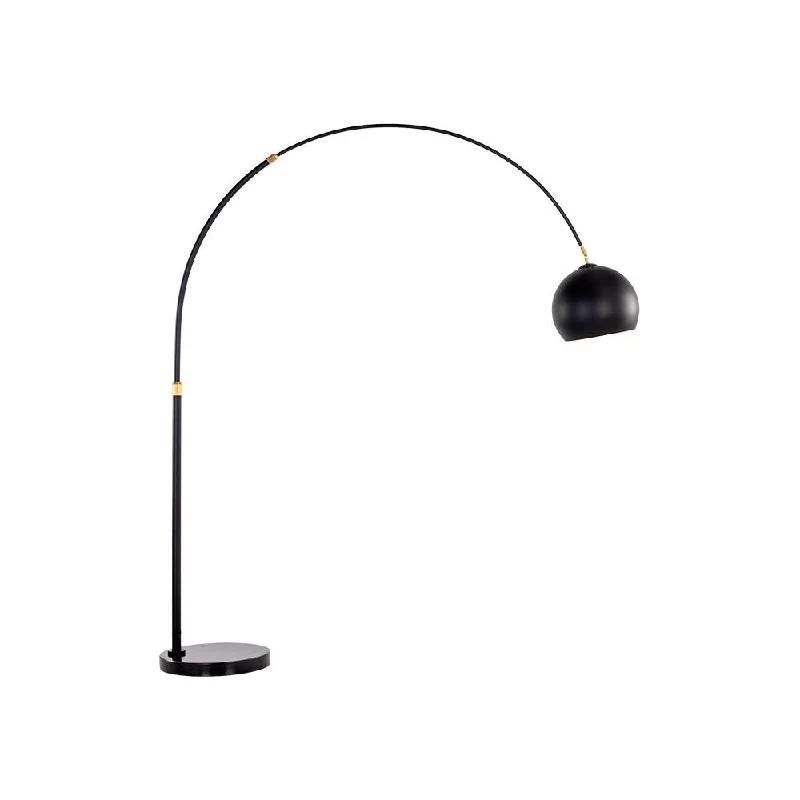 Dimmable Floor Lamp for Adjustable Lighting AmbianceVern Floor Lamp - Black