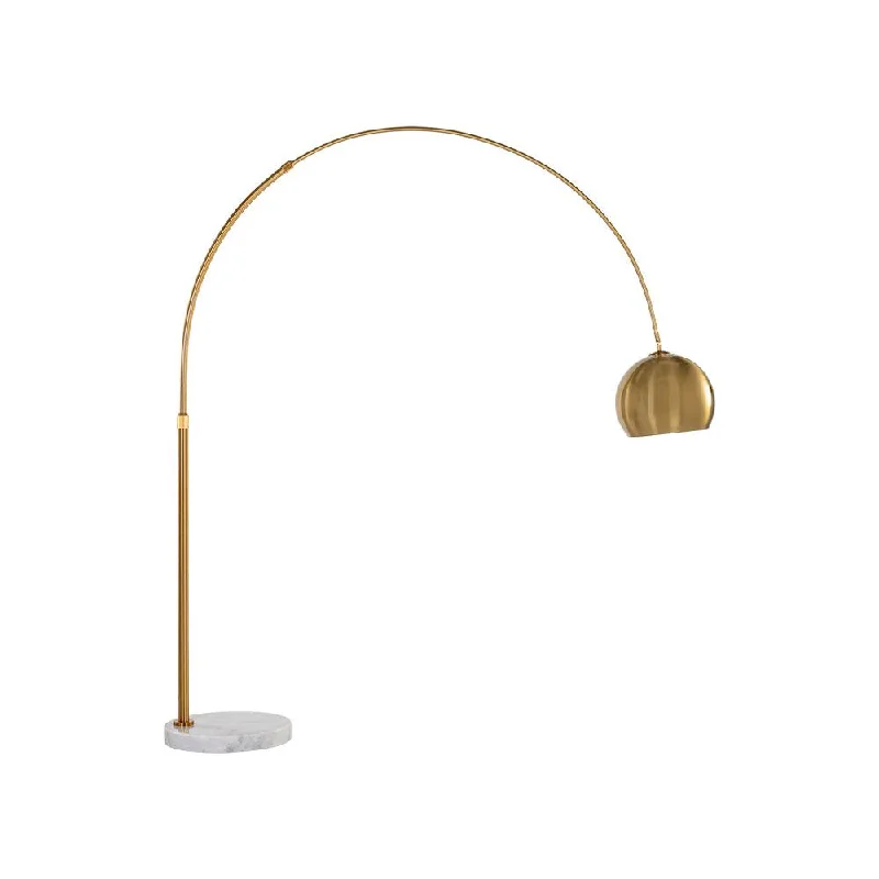  Way Switch Floor Lamp for Multiple Light Intensity LevelsVern Floor Lamp - Brass