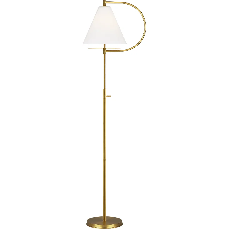 USB Charging Port Floor Lamp for Convenient Device ChargingGesture Floor Lamp