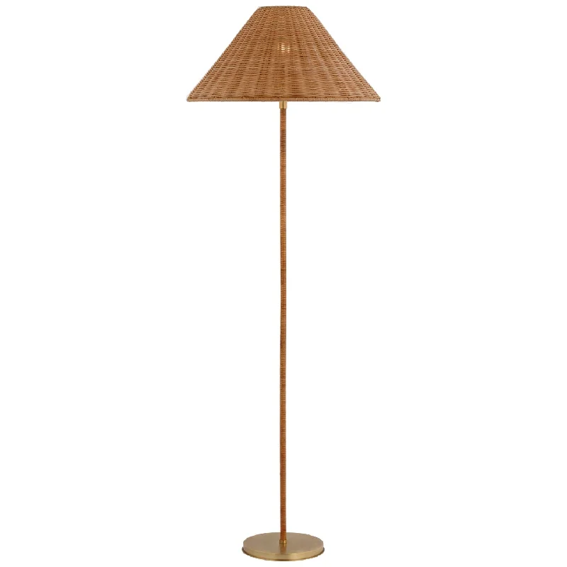 Bohemian Inspired Floor Lamp for Eclectic Home DecorWimberley Medium Wrapped Floor Lamp