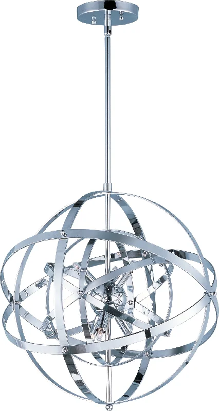 Art Nouveau Ceiling Lights with Organic, Flowing ShapesSputnik 6-Light Pendant