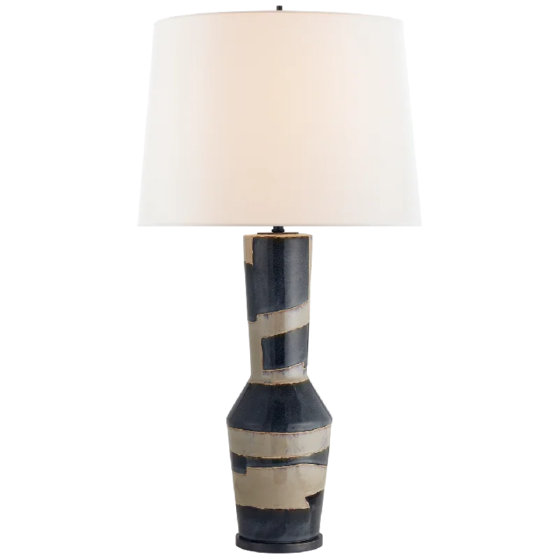 leather table lamps with a distressed texture for a rugged charmAlta Table Lamp