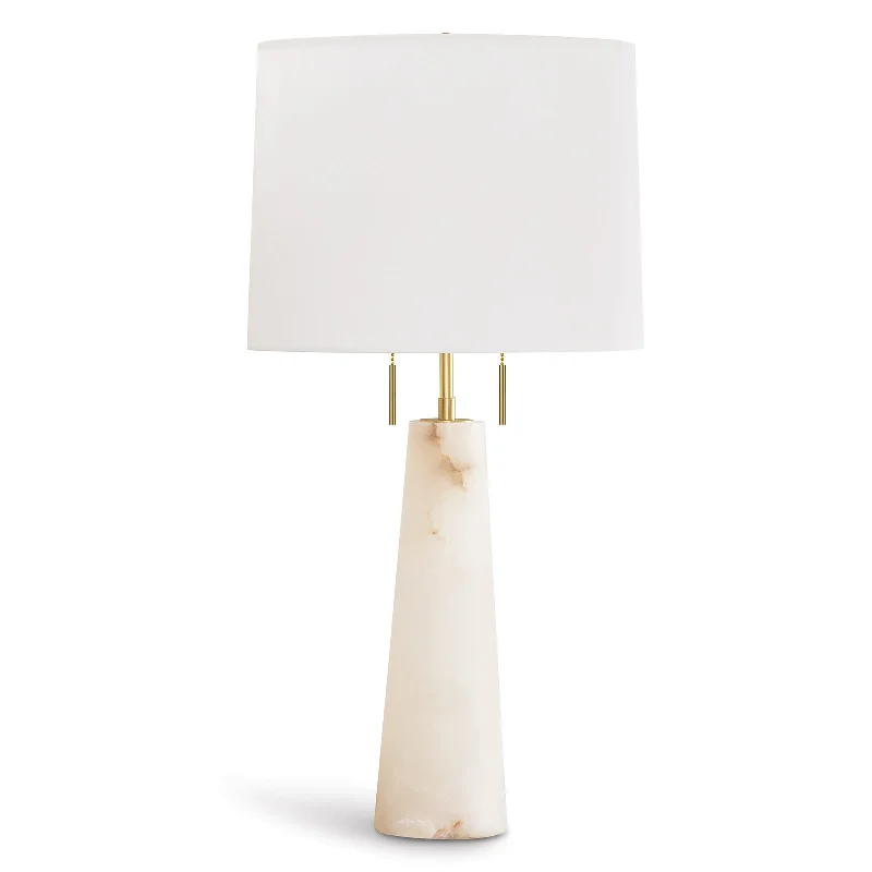 wooden table lamps with natural grain for a warm and organic feelAusten Alabaster Table Lamp