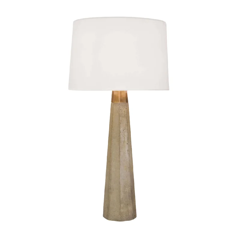 wooden table lamps with natural grain for a warm and organic feelBeretta Concrete Table Lamp