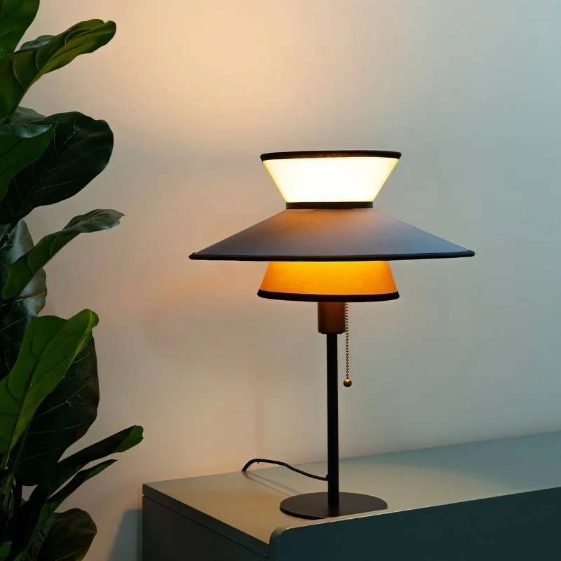 metal table lamps with a matte black finish for a sleek appearanceBrynova Table Lamp