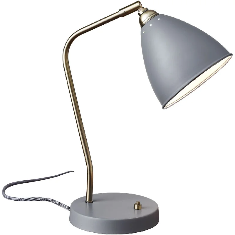 wooden table lamps with natural grain for a warm and organic feelChester Desk Lamp Gray