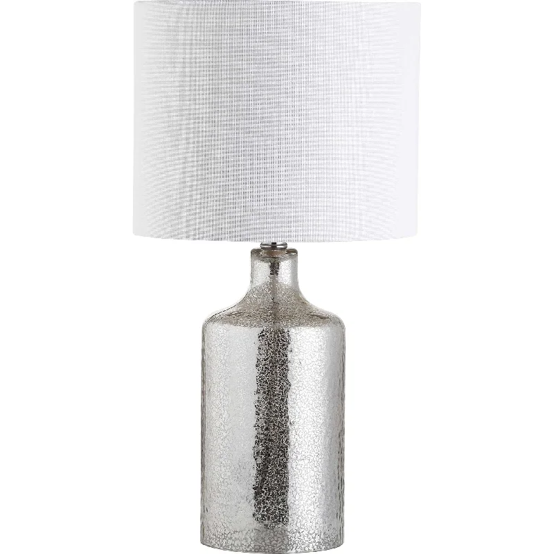 industrial style table lamps with exposed bulbs for loft apartmentsDana Table Lamp Silver/Ivory