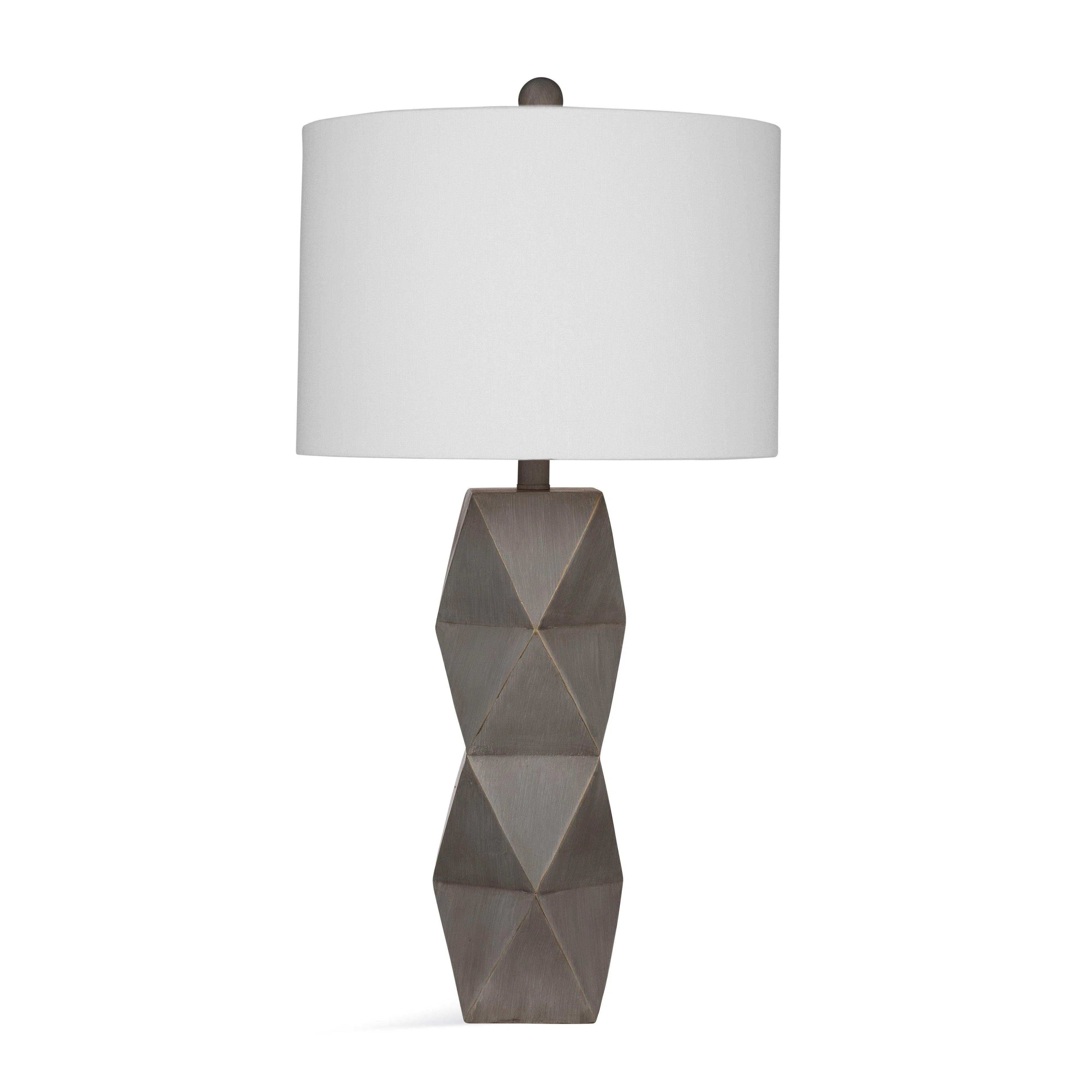 modern minimalist table lamps for contemporary living roomsDazzle Polyresin Brown Table Lamp