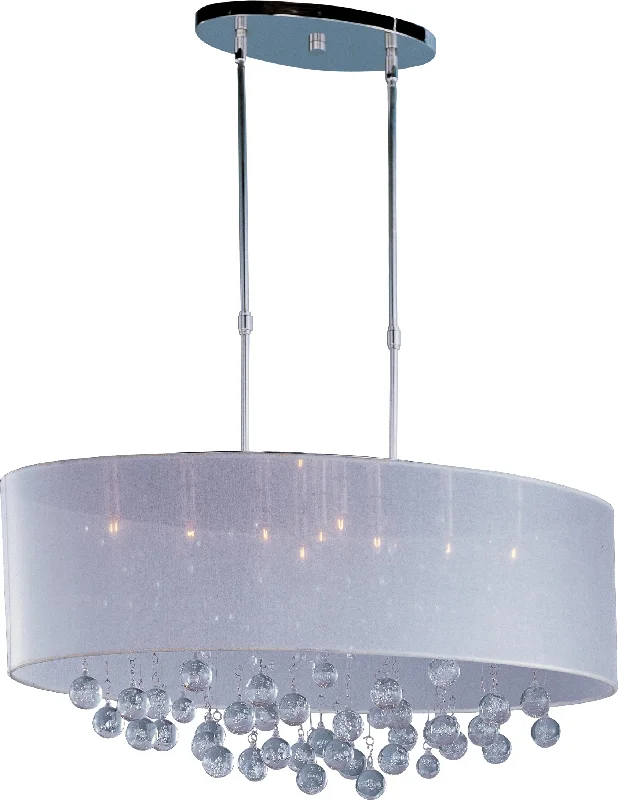 Contemporary Ceiling Lights with Unique, Abstract ShapesVeil 9-Light Pendant