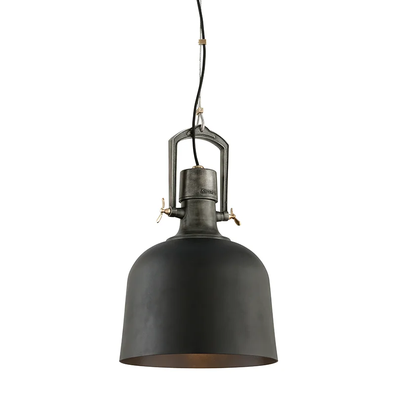 Rustic Ceiling Lights with Reclaimed Wood and Distressed FinishesHANGAR 31 1LT PENDANT LARGE