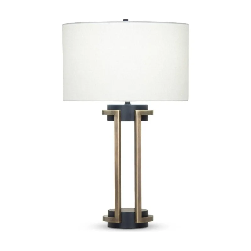 metal table lamps with a matte black finish for a sleek appearanceCarmel Table Lamp