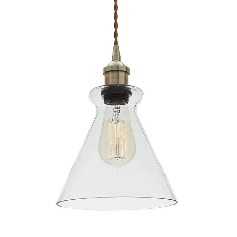 Mid - Century Modern Ceiling Lights with Simple, Sleek LinesGlass Pendant Light Triangle