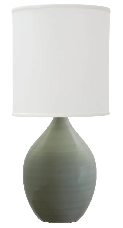 glass table lamps with a frosted surface for soft light diffusionOne Light Table Lamp