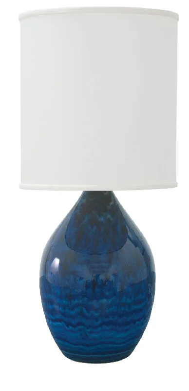 fabric table lamps with a linen shade for a relaxed and breathable lookOne Light Table Lamp