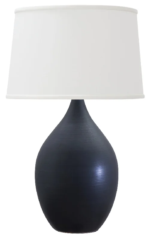 gothic style table lamps with dark finishes for a mysterious lookOne Light Table Lamp