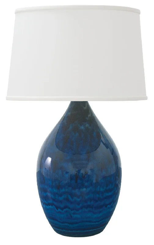 ceramic table lamps with hand painted designs for an artistic touchOne Light Table Lamp