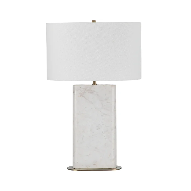 marble table lamps with a luxurious veined pattern for high end decorIskra Table Lamp