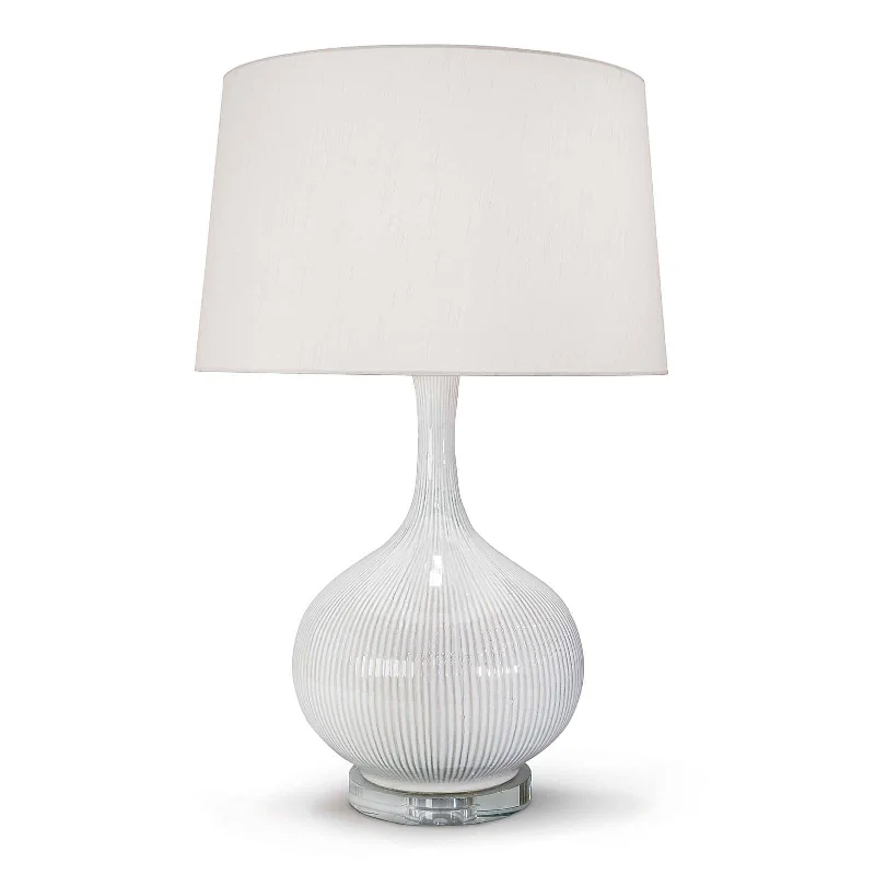 crystal table lamps with dazzling prisms for a glamorous effectIvory Ceramic Table Lamp