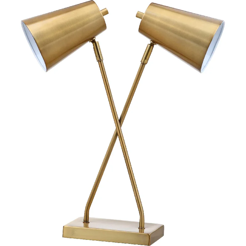 glass table lamps with a frosted surface for soft light diffusionKehlani Table Lamp Gold