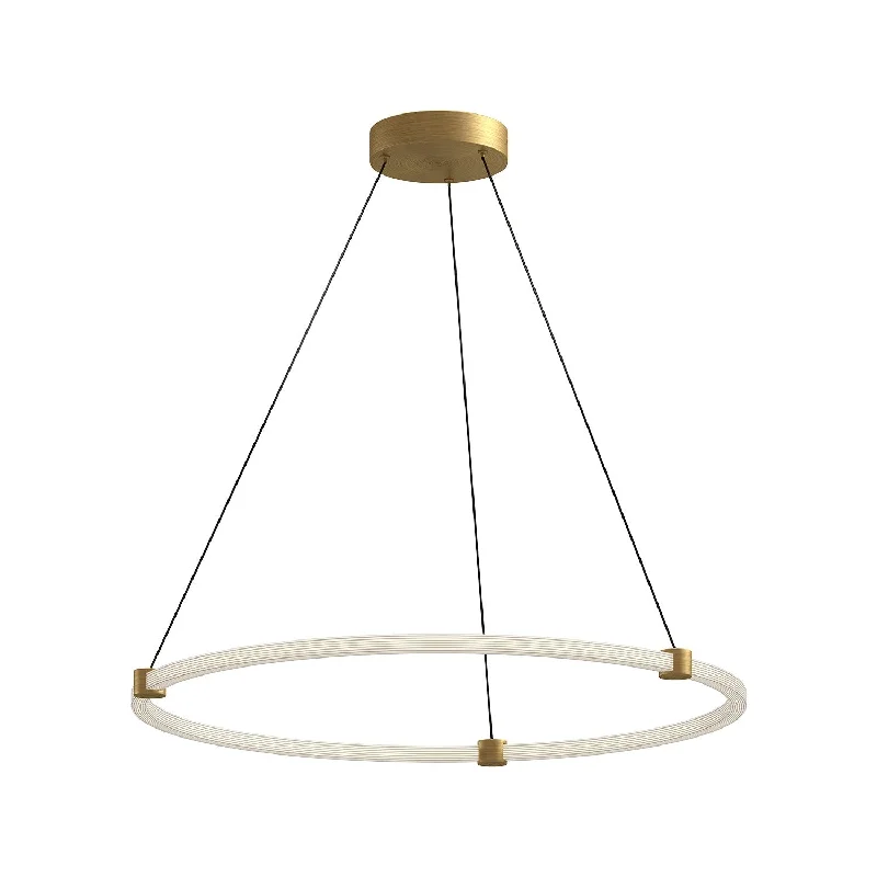 Art Deco Ceiling Lights with Geometric Patterns and Metallic FinishesBruni LED Pendant