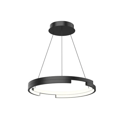 Japanese - Inspired Ceiling Lights with Shoji - Screen - like DiffusersAnello Minor LED Pendant