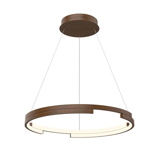 Industrial Style Ceiling Lights with Exposed Bulbs and Metal CagesAnello Minor LED Pendant