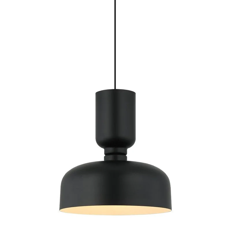 Metal Ceiling Lights in Brass, Copper, Stainless Steel, and IronPedestal One Light Pendant