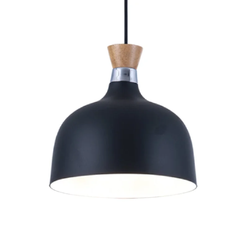 Gothic Ceiling Lights with Dark Metalwork and Pointed ArchesMaya Metal Pendant Light