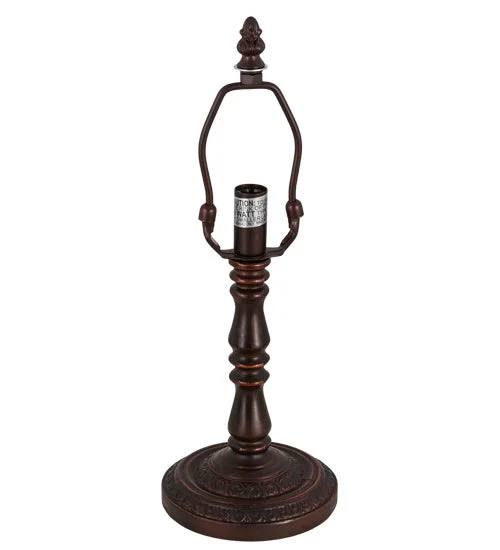 victorian style table lamps with ornate details for traditional homesOne Light Table Base