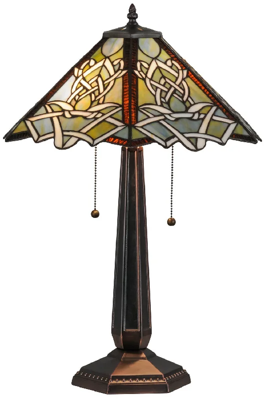 victorian style table lamps with ornate details for traditional homesTwo Light Table Lamp