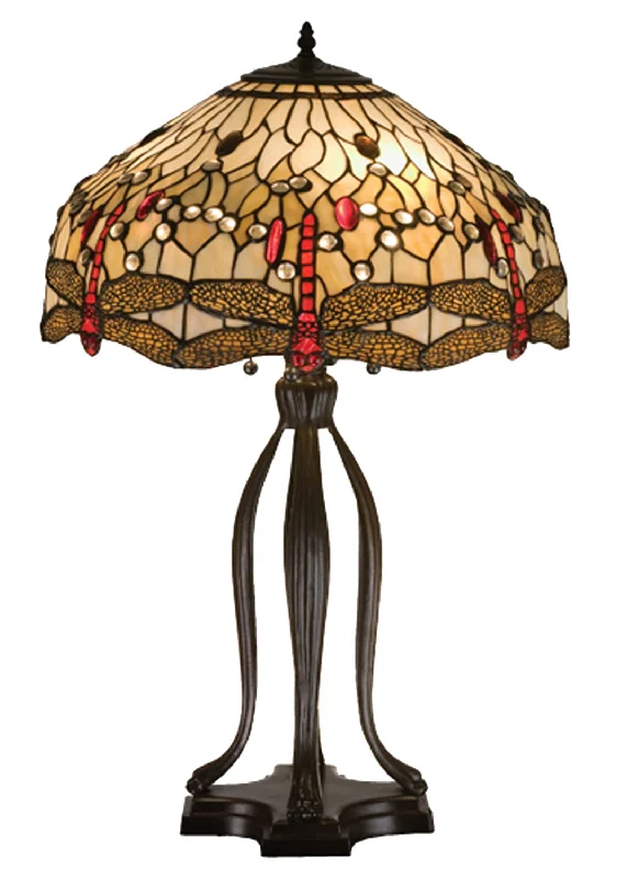 fabric table lamps with a linen shade for a relaxed and breathable lookThree Light Table Lamp