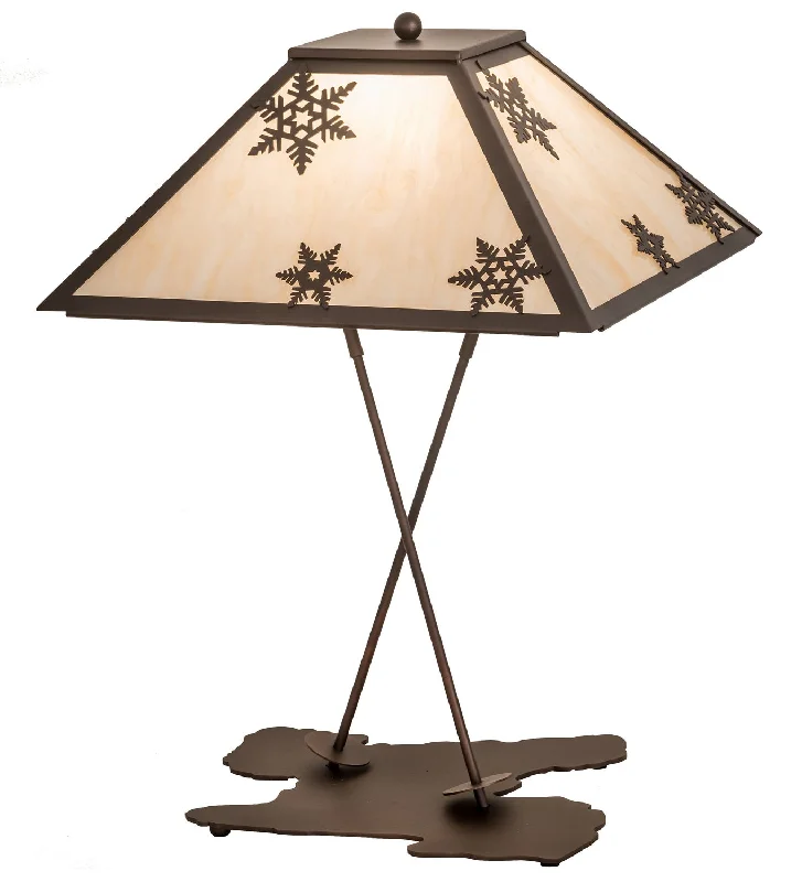 gothic style table lamps with dark finishes for a mysterious lookOne Light Table Lamp