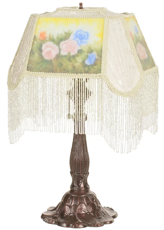 gothic style table lamps with dark finishes for a mysterious lookOne Light Accent Lamp