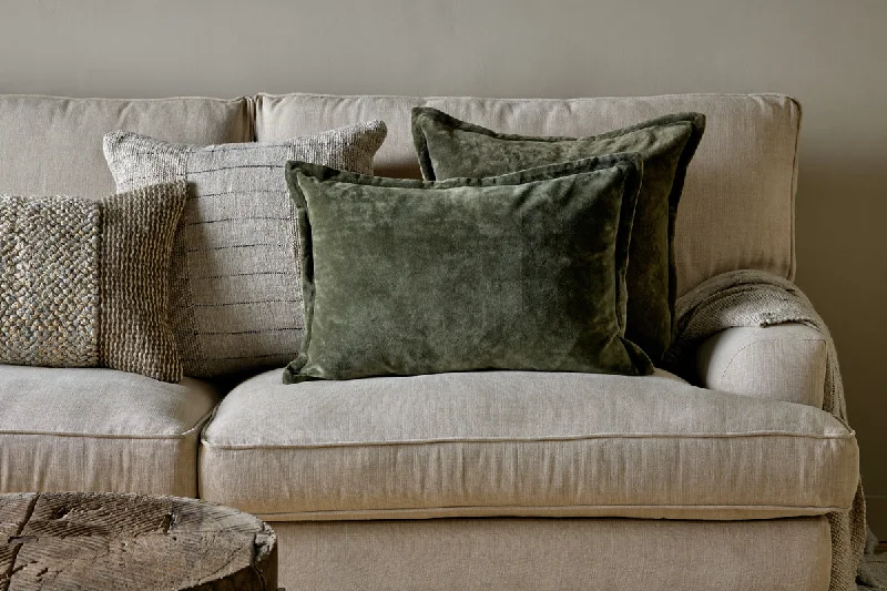 Chinese - Style Ceiling Lights with Red Lantern - Inspired DesignsPilani Velvet & Linen Cushion Cover - Moss