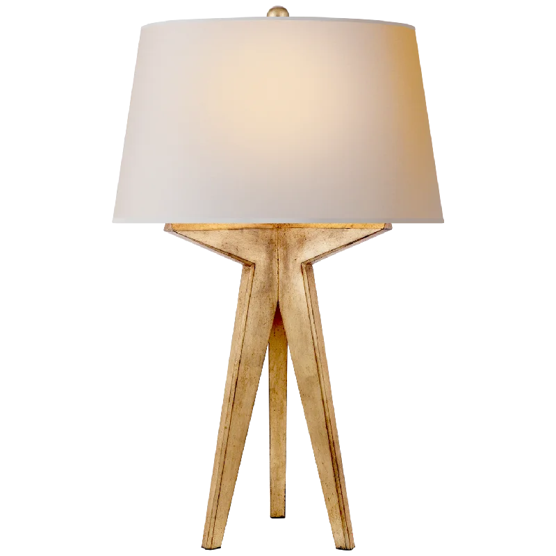 fabric table lamps with a linen shade for a relaxed and breathable lookRussell Tripod Table Lamp