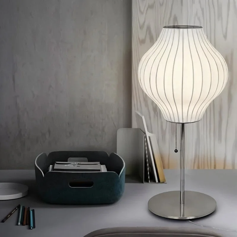 wooden table lamps with natural grain for a warm and organic feelTelan Table Lamp