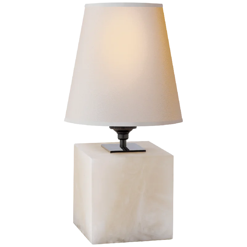 bohemian table lamps with colorful patterns for eclectic bedroomsTerri Accent Lamp in Alabaster